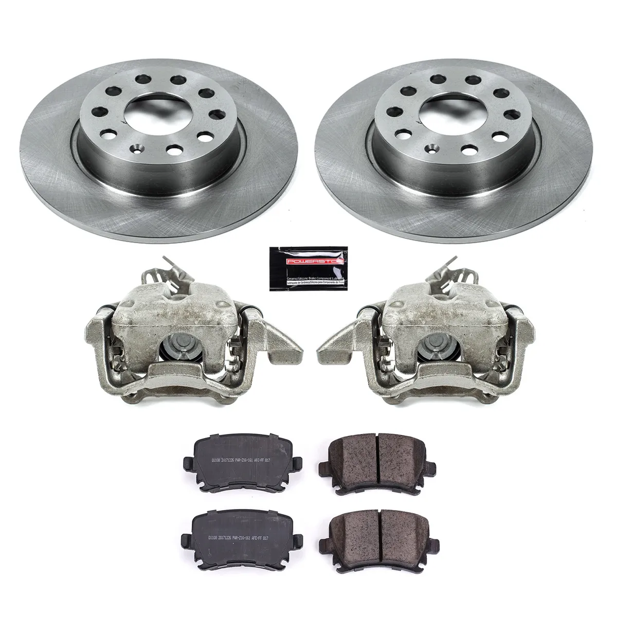 Z17 Direct Replacement Kit: Rotors; Ceramic Pads; Calipers product image