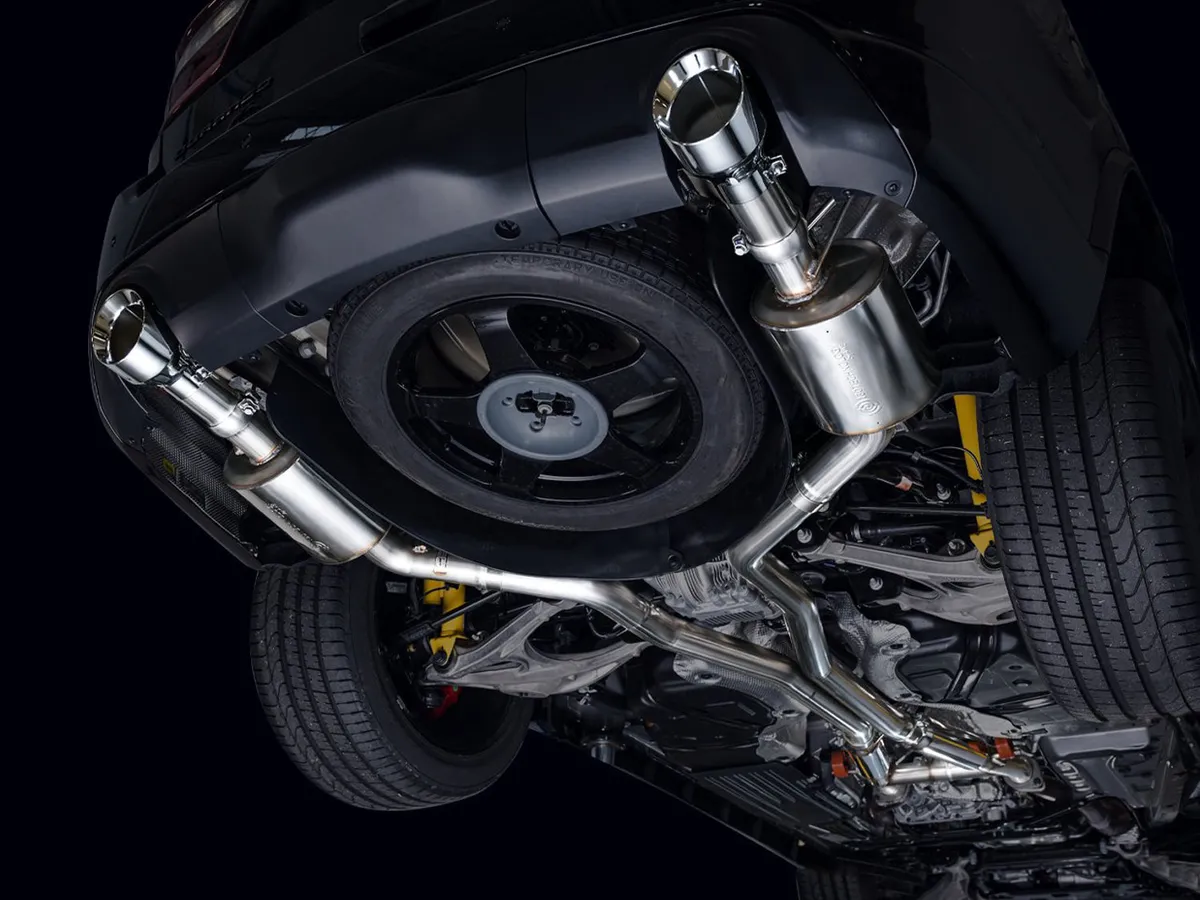 AWE Touring Edition Exhaust for Dodge Durango 6.4 / 6.2 SC - Chrome Silver Tips product image