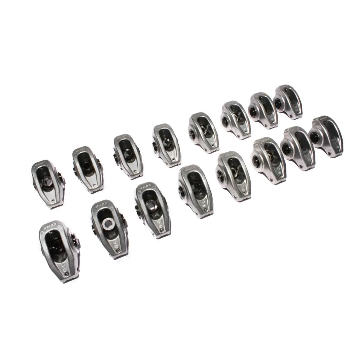 COMP Cams 17001-16 High Energy Aluminum 1.5 Ratio Roller Rocker Set for SBC 265-400 w/ 3/8 Stud product image