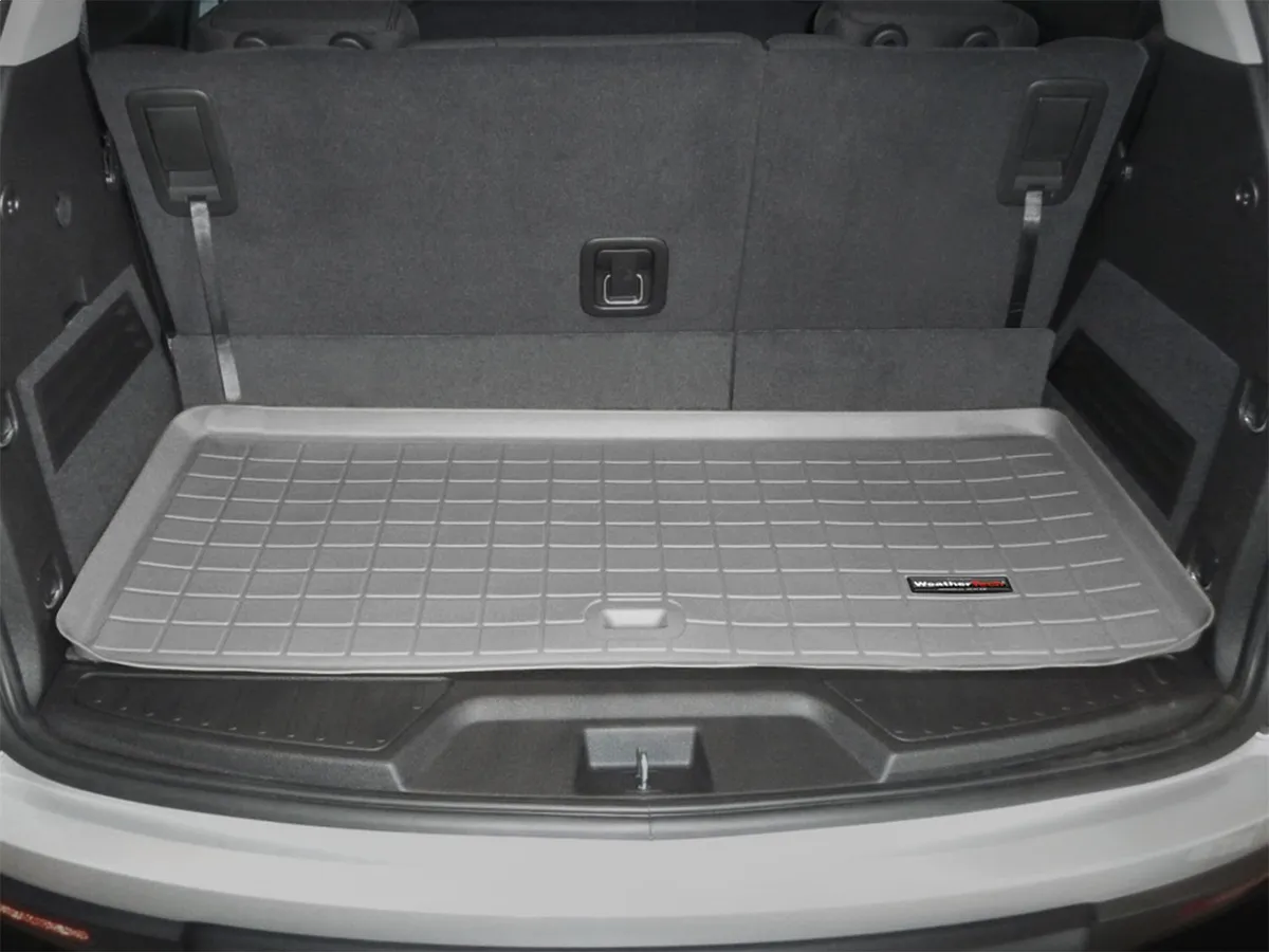 2008 + GMC Acadia Grey Cargo Liners Fits behind 3rd row / 2008 + Saturn Outlook Grey Cargo Liners Fits behind 3rd row product image