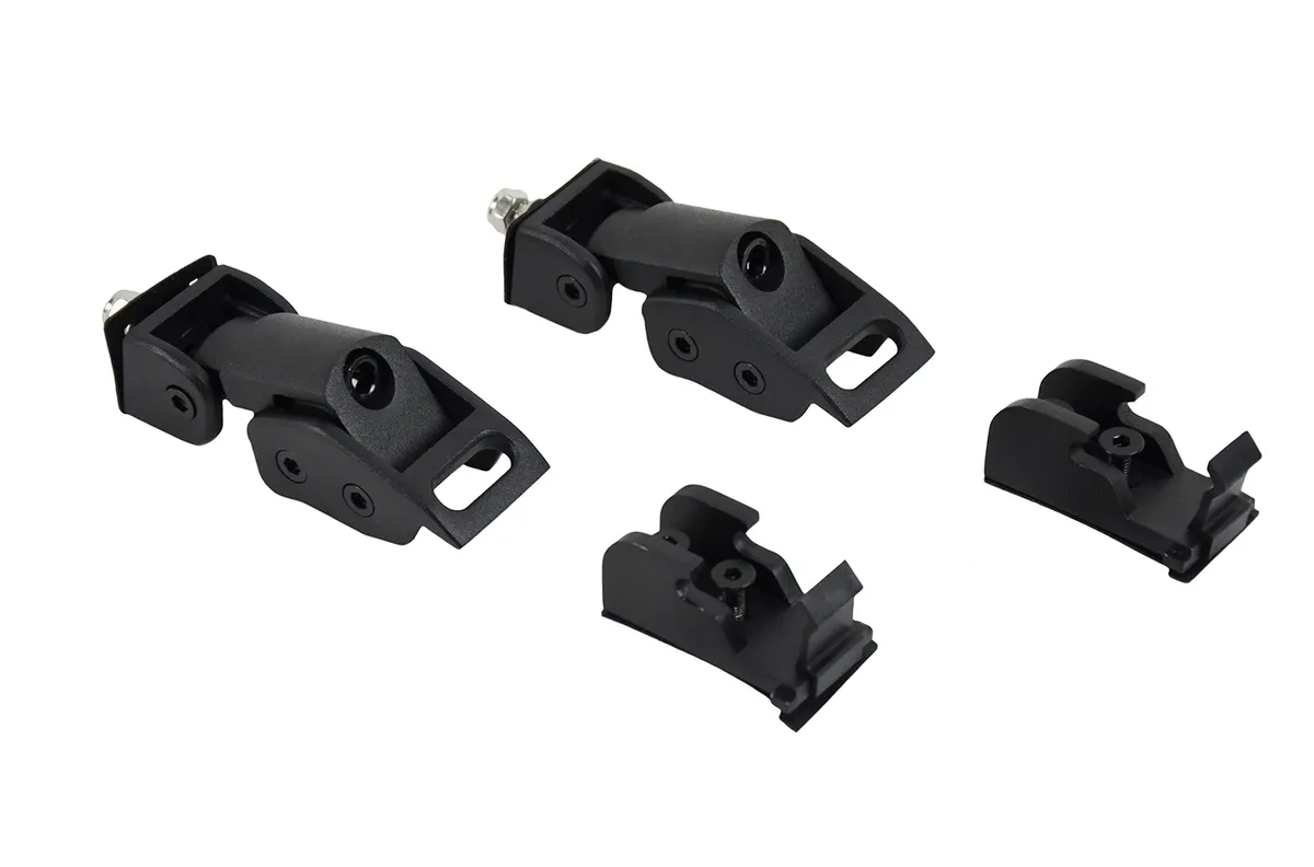 Jeep TJ Hood Catch Kit 97-06 Wrangler TJ Textured Black Kentrol product image