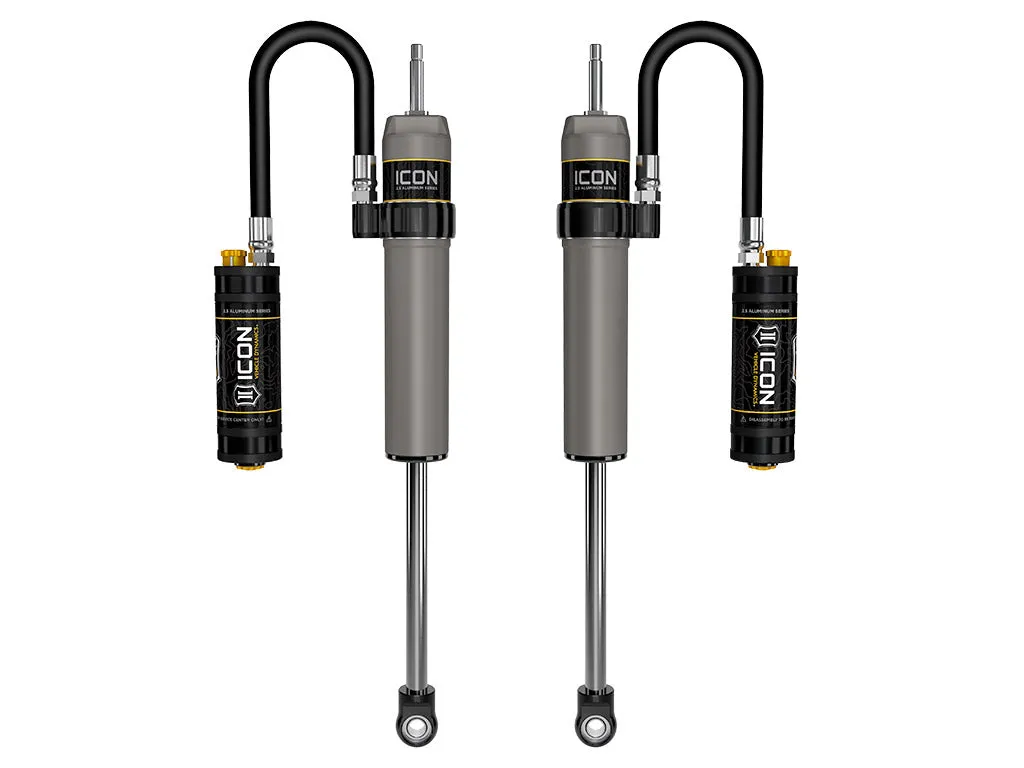 ICON 2005-2025 Ford Super Duty 4WD, 0-2.5” Lift, Front, V.S. 2.5 Aluminum Series Shock Absorbers, Remote Reservoir w/ CDCV, Pair product image