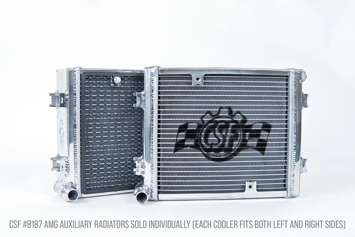 Mercedes Benz W205 Aux Radiator Fits Both Left And Right Side For Models That Require Both Sides 16-20 Mercedes Benz C63 Amg 15-20 Mercedes Benz C63 Amg s 17 Mercedes Benz gt 16-17 Mercedes Benz Amg gt s 16-19 Mercedes Benz Gle 63 Amg s 17-19 Mercedes product image