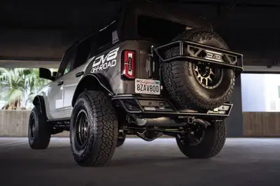 DV8 Offroad DV8 Offroad 2021-2023 Ford Bronco | Rear License Plate Relocation Bracket