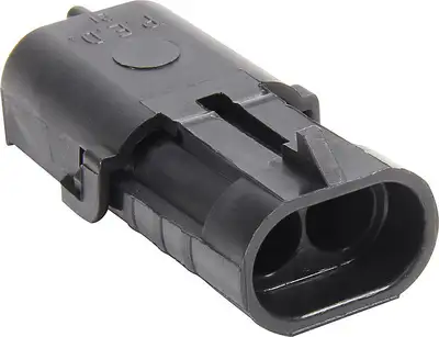 Allstar Performance 2 Pin Weather Pack Shroud Housing 10pk