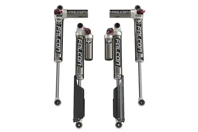 TeraFlex 18c Wrangler 2DR Falcon Sp2 3.3 Fast Adjust Piggyback Shocks(24.5in Lift)all 4
