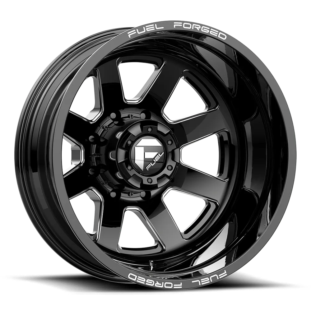 Fuel Wheels | Ff09d Dually | Matte Black Milled product image