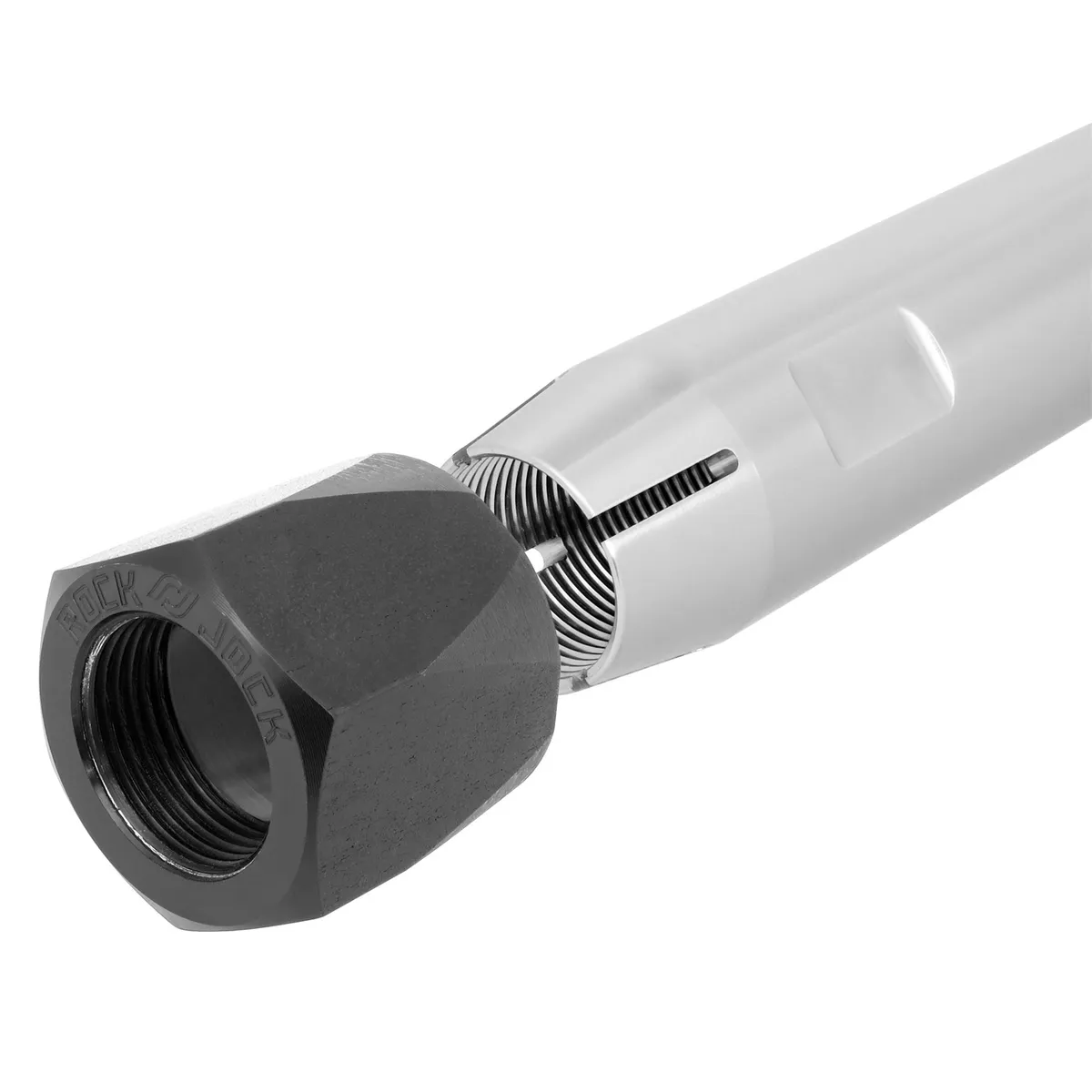 RockNut 21-Up Bronco Billet Aluminum Johnny Joint Rear Control Arm Set Double Adjustable RockJock 4X4 product image