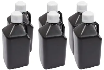 Scribner Utility Jug - 5-Gallon Black - Case 6