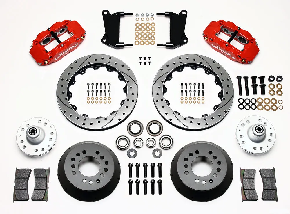1960 - 1982 Buick, Chevrolet, Ford, GMC, Mercury, Oldsmobile, Pontiac Forged Narrow Superlite 6R Big Brake Front Brake Kit (Hub) - 140-9803 product image