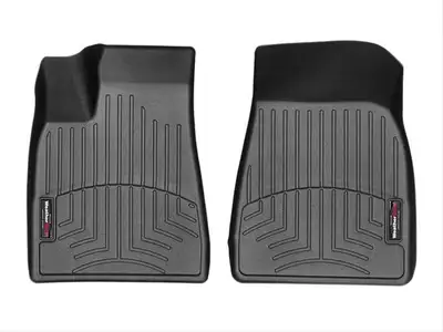 Weathertech FloorLiner™ DigitalFit®; Black; Front;