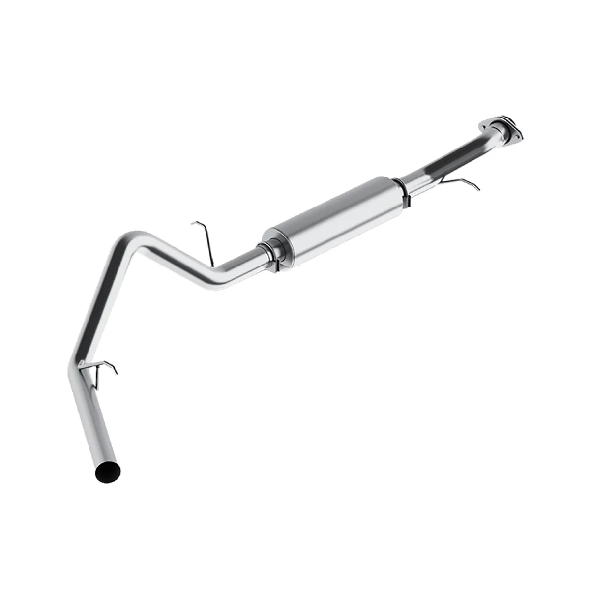 Armor Lite Cat Back Exhaust System; 3 in.; Incl. Ext. Pipe/Muffler/Tailpipe/Hardware; No Tip Incl.; Single Side Exit; Aluminized; product image