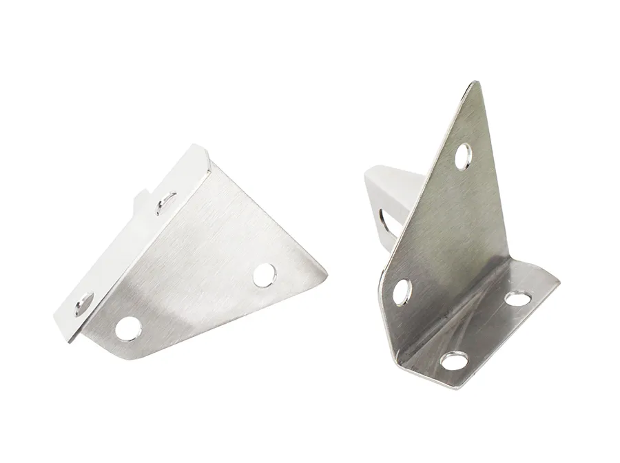 Jeep CJ/YJ LED Light Bar Bracket Pair 76-95 CJ and Wrangler YJ Polished Silver Kentrol product image