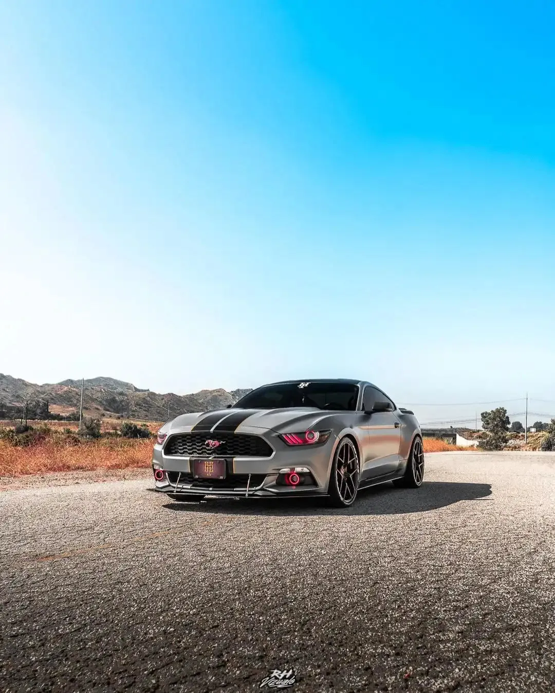 ORACLE Lighting 2015-2017 Ford Mustang V6/GT/Shelby ColorSHIFT DRL Upgrade w/Halo Kit product image