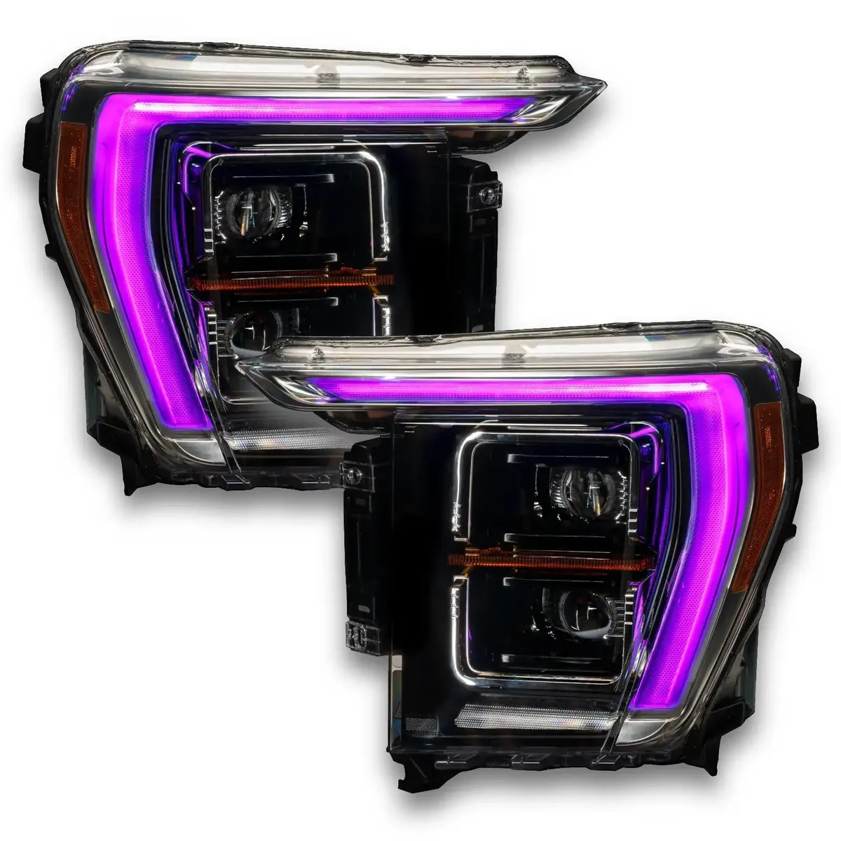 Oracle Lighting 2021-2022 Ford F-150 Colorshift Rgb+w Headlight DRL Upgrade Kit product image