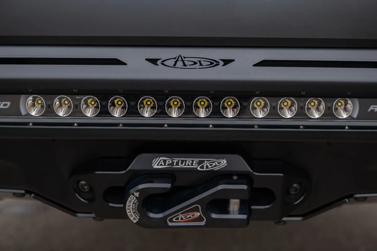 Addictive Desert Designs 2025 Toyota 4Runner Stealth Center Mount Front Bumper F710343070103 product image