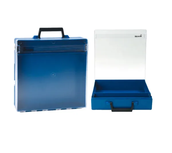Rola-Case RolaCase Parts Organiser – Large Compartments - Blue Clear Lid