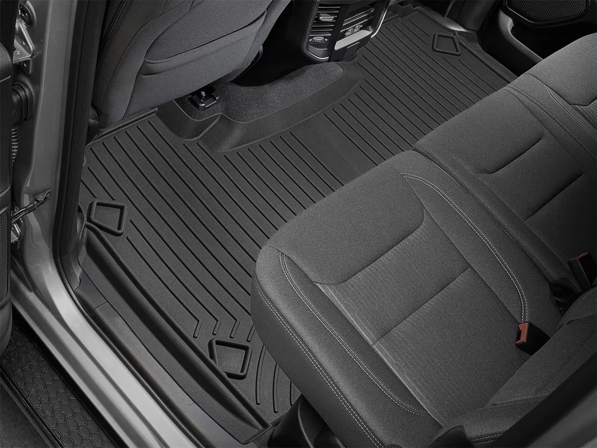 Rear FloorLiner HP RAM Ram 1500 2019 + Black Crew cab n rear under seat storage product image