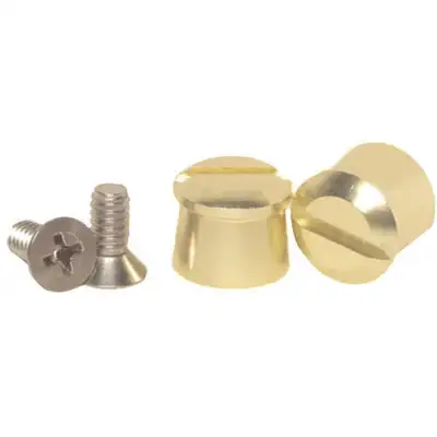 Pulse Racing Innovations Tear Off Posts Aluminum Gold