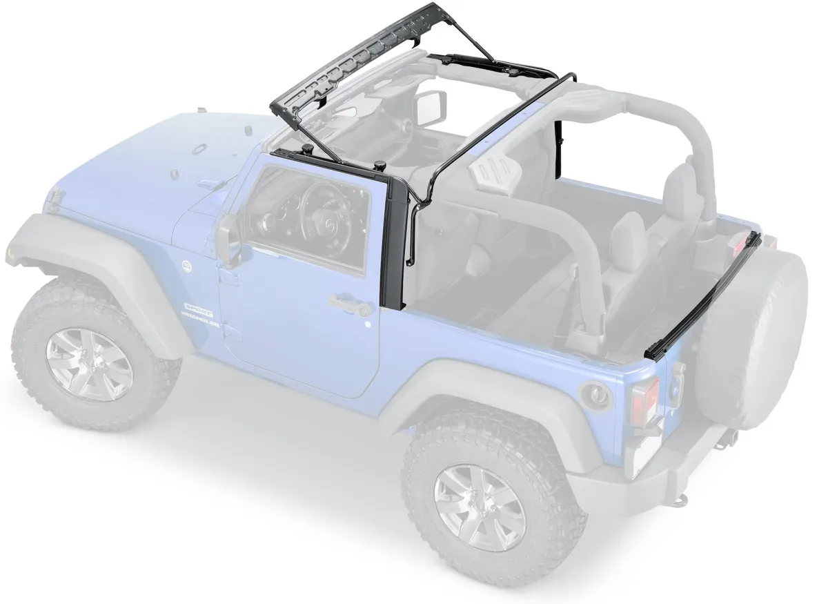 Tops and Covers 1997-2006 Replacement Slant Back Black Diamond product image