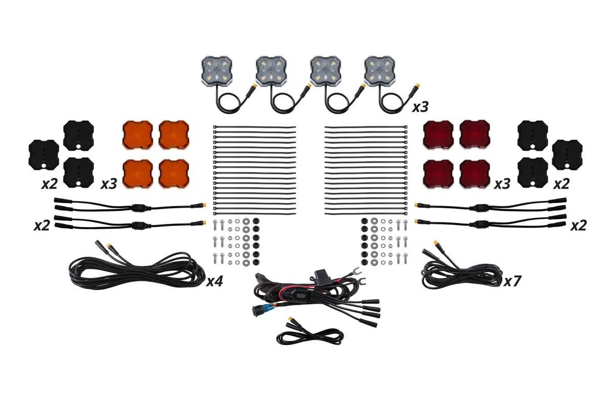 Diode Dynamics - Single-Color Rock Light Installer Magnet Mount Kit (12-pack) product image