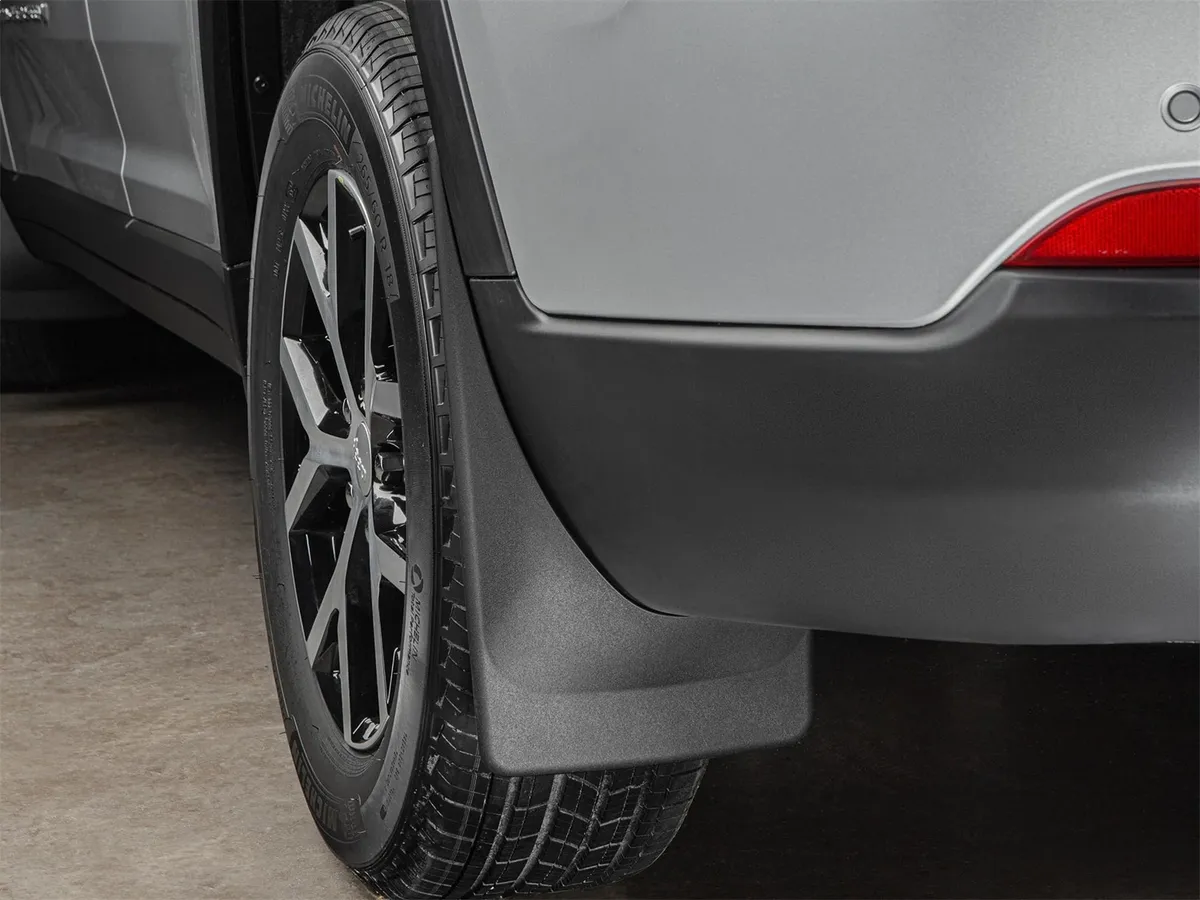 2021 + Jeep Grand Cherokee L Black No Drill MudFlaps product image