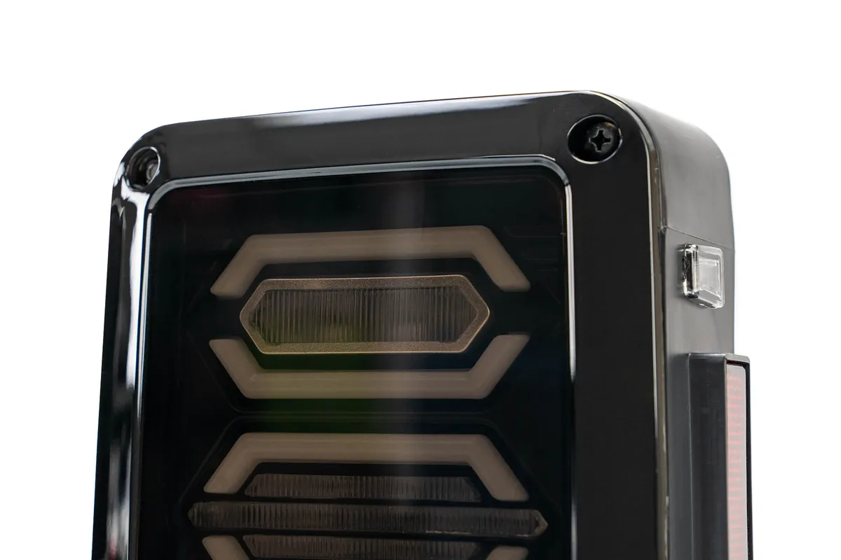 DV8 Offroad Octagon LED Tail Light - Pair - JK product image
