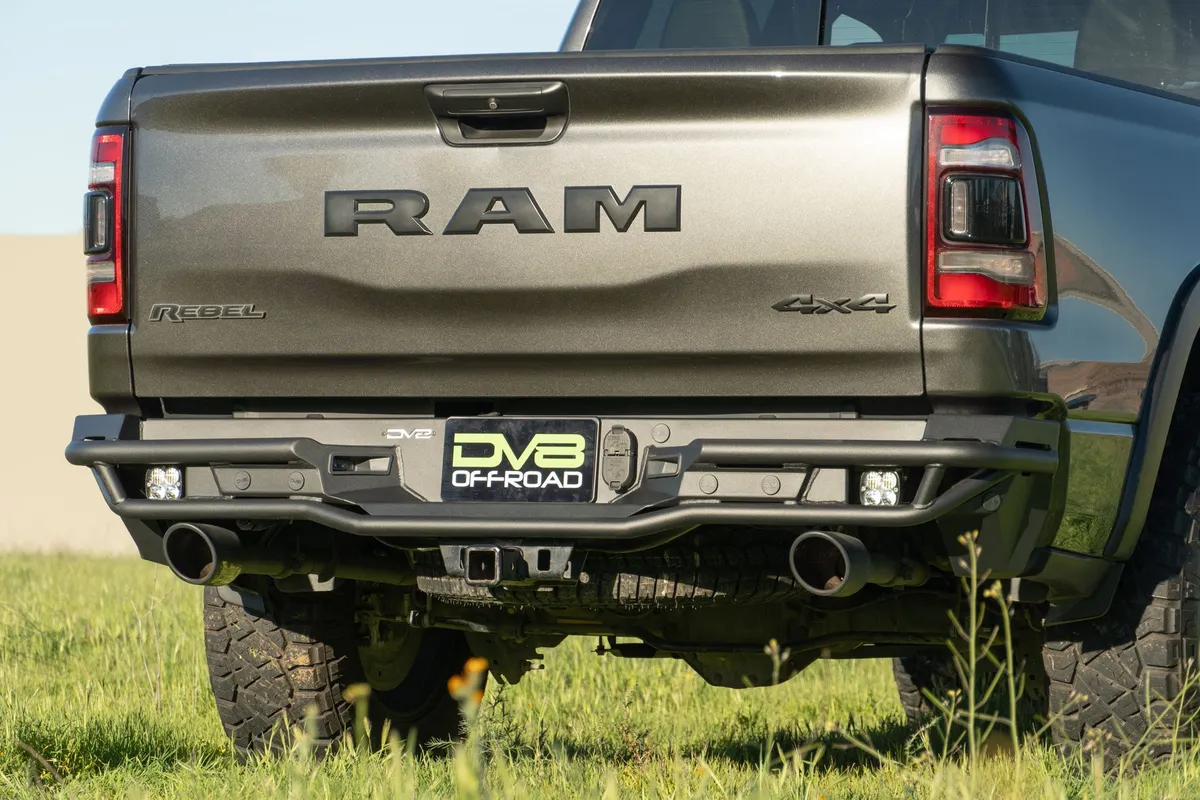 DV8 2019-2026 Ram 1500 Rear Tube Bumper RBDR1-04 product image