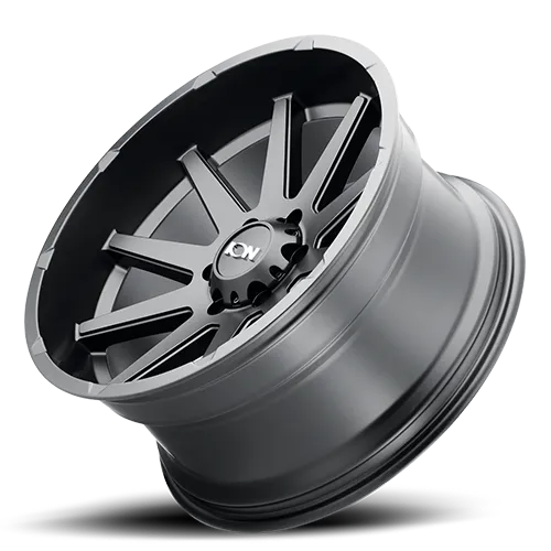 Cast Aluminum Wheels 143 MB 20x9 Matte Black 8 On 165.1 Bolt Pattern 0 Offset ION Wheels product image
