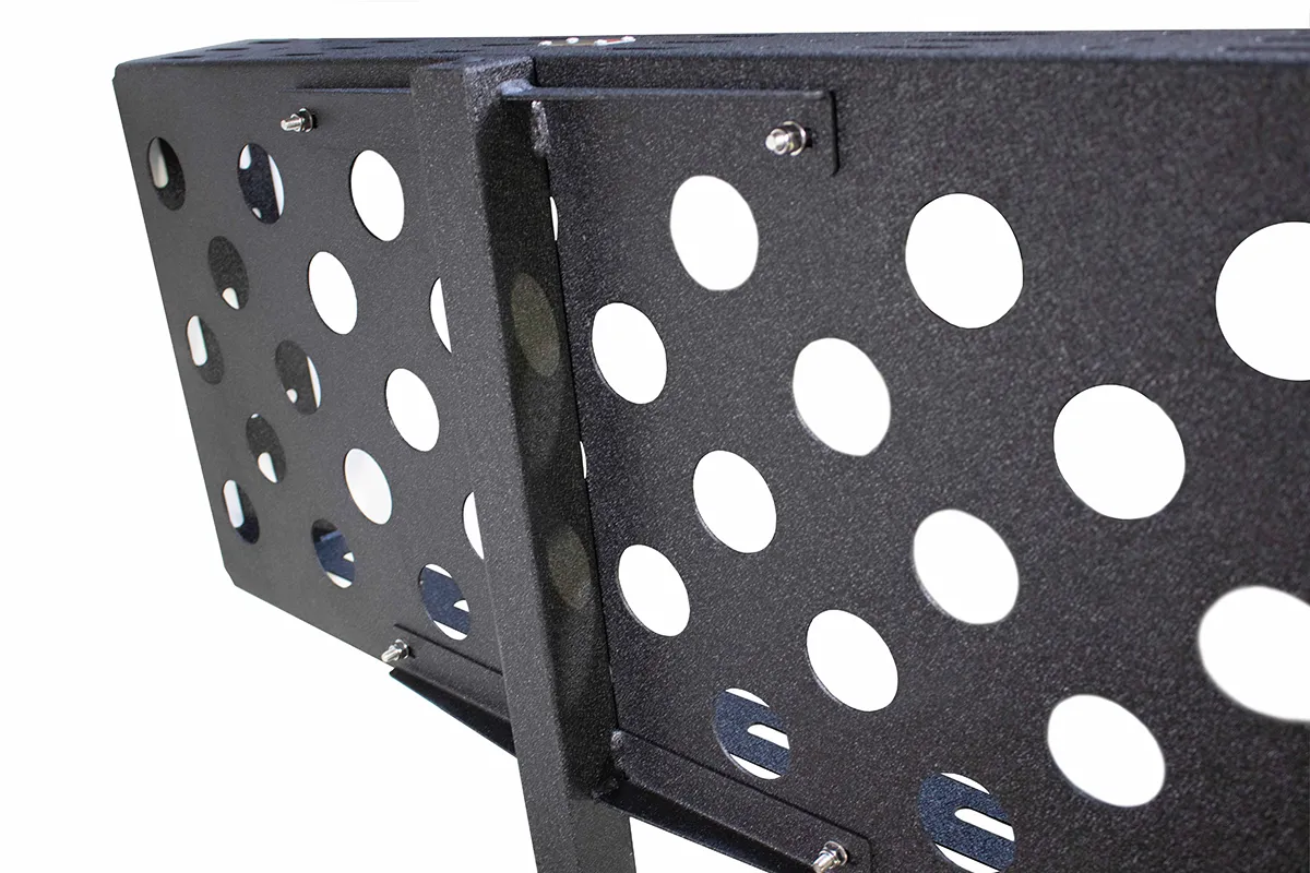 8-gauge steel, Black powder coat, Stainless Steel hardware, 40 in. long x 19 in. wide product image
