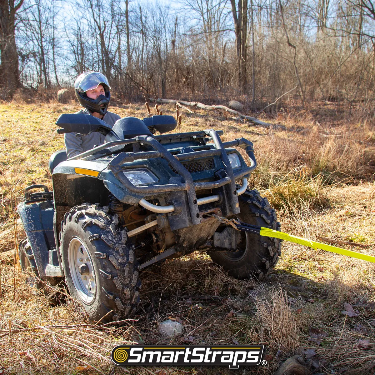 2in x 30ft 15000lb Recovery Strap W/Loop Ends product image