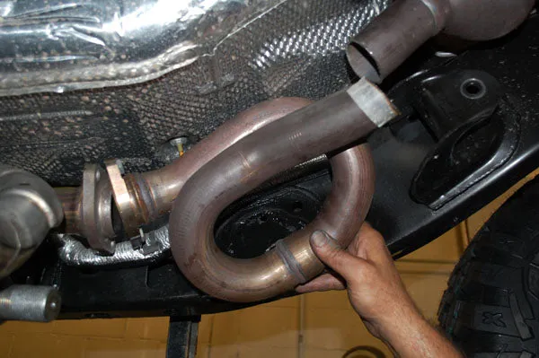 Loop Delete Down-Pipe 2-1/2" Stainless Steel product image