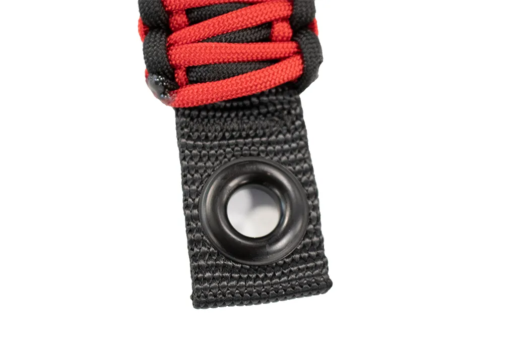 Fishbone Offroad Red Paracord Door Handles for 1997-2006 Jeep Wrangler FB55286 product image