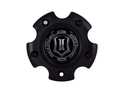 ICON Vehicle Dynamics ICON Alloys Low-Profile Center Cap for 17” Alpha Wheel w/5x5 Bolt Pattern