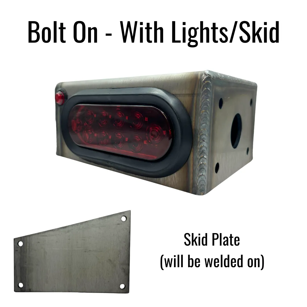 Heavy Duty LED Trailer Tail Light Kit 3/16 Steel product image