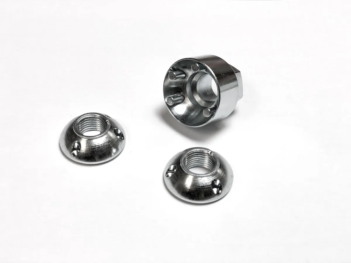 KC HiLiTES 7221 KC Light Lock Security Nut Set LKZ 0.5in-13mm product image