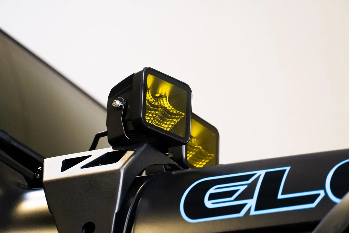DV8 Offroad 3-Inch Elite Cube Series LED Amber Pod Light - Single Pod, No Wiring Harness product image