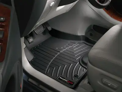 Weathertech 2004 - 2006 Lexus RX330 Black Front FloorLiner / 2007 - 2009 Lexus RX350 Black Front FloorLiner / 2006 - 2009 Lexus RX400h Black Front FloorLiner w/ rear retention holes