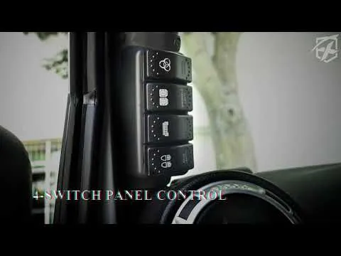 Xprite 4 Rocker Switch Pod Control System for 2007-2018 Jeep Wrangler JK JKU product image