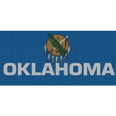 Under The Sun Inserts Oklahoma State Flag