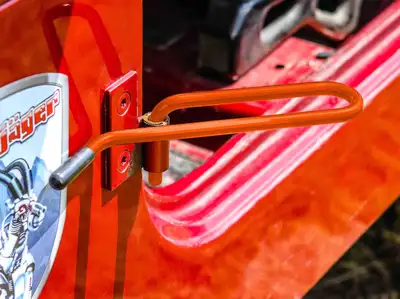 Steinjager Exterior Accessories 1997-2006 Foot Pegs Fluorescent Orange