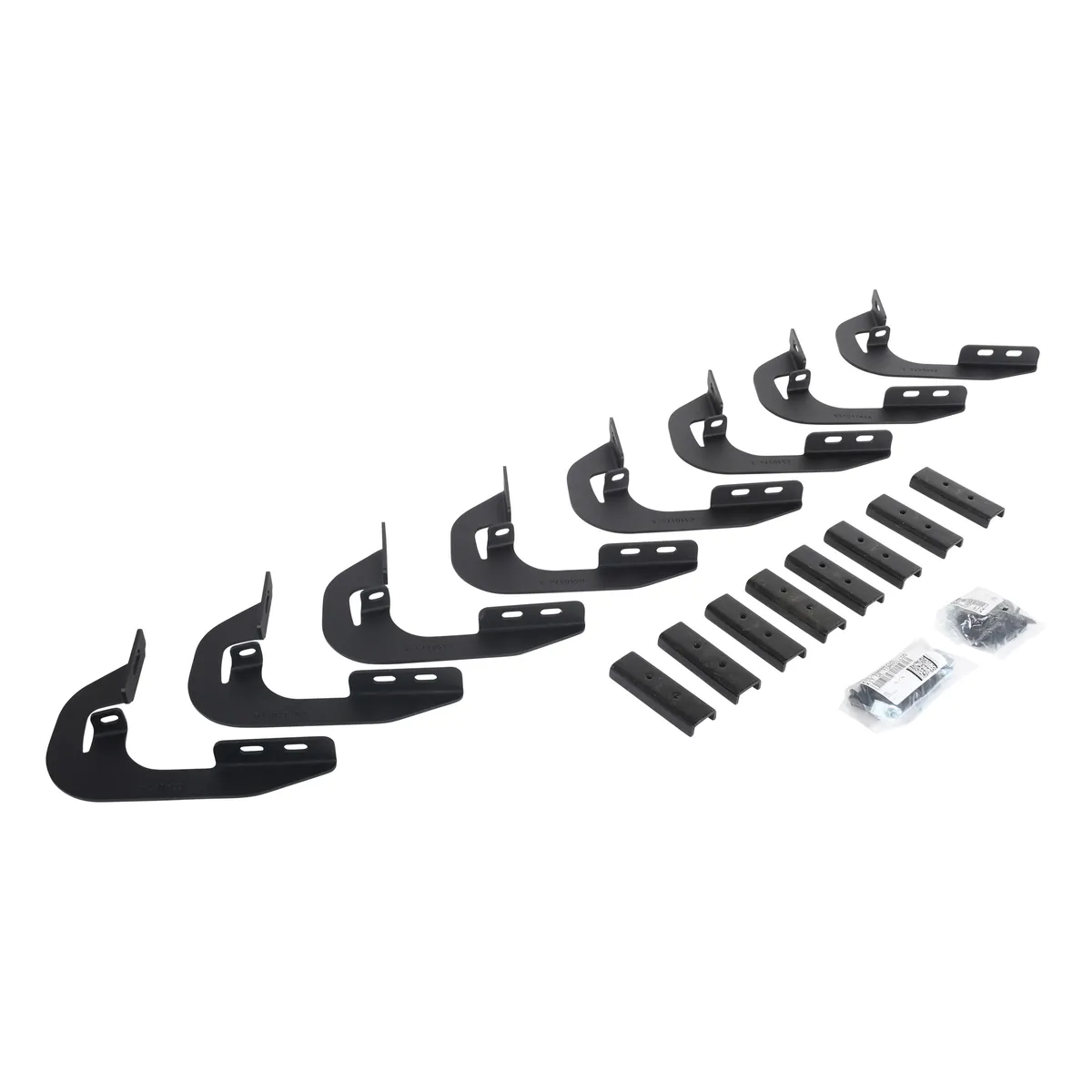 Go Rhino 6944397320PC - RB20 Running boards - Complete Kit: RB20 Running board + Brackets + 2 pair RB20 Drop Steps - Protective Bedliner coating product image