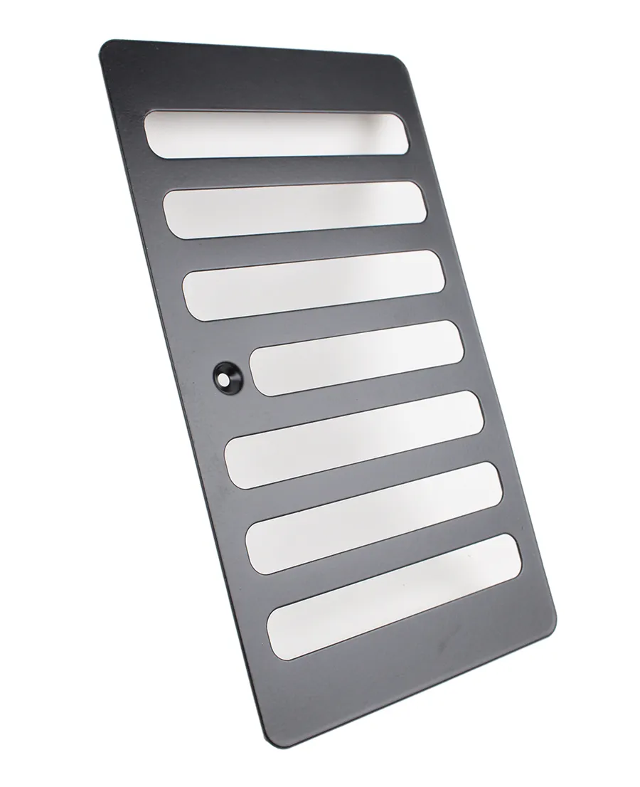 Jeep TJ Hood Vent 98-06 Wrangler TJ Powdercoat Black Kentrol product image