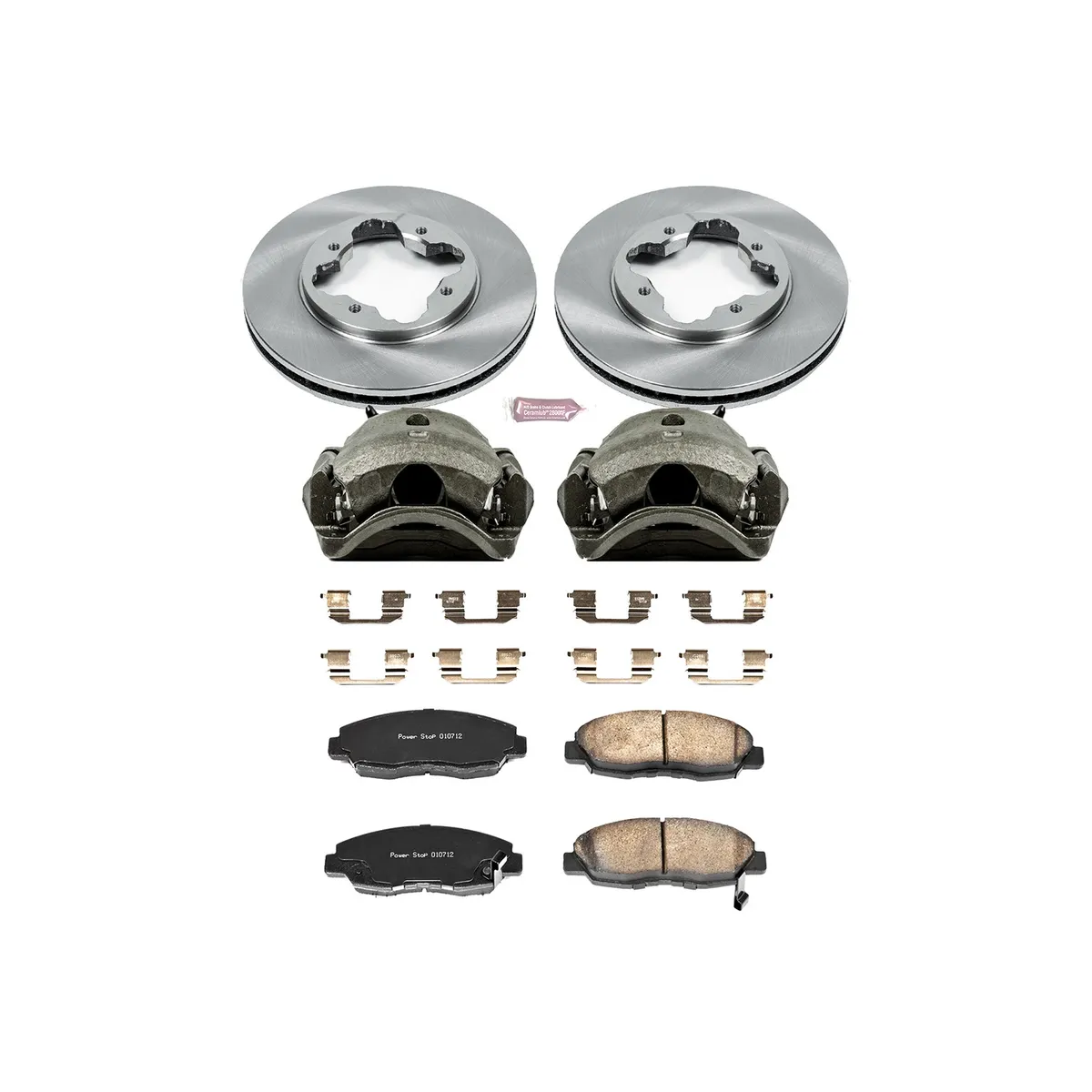 Z17 Direct Replacement Kit: Rotors; Ceramic Pads; Calipers product image