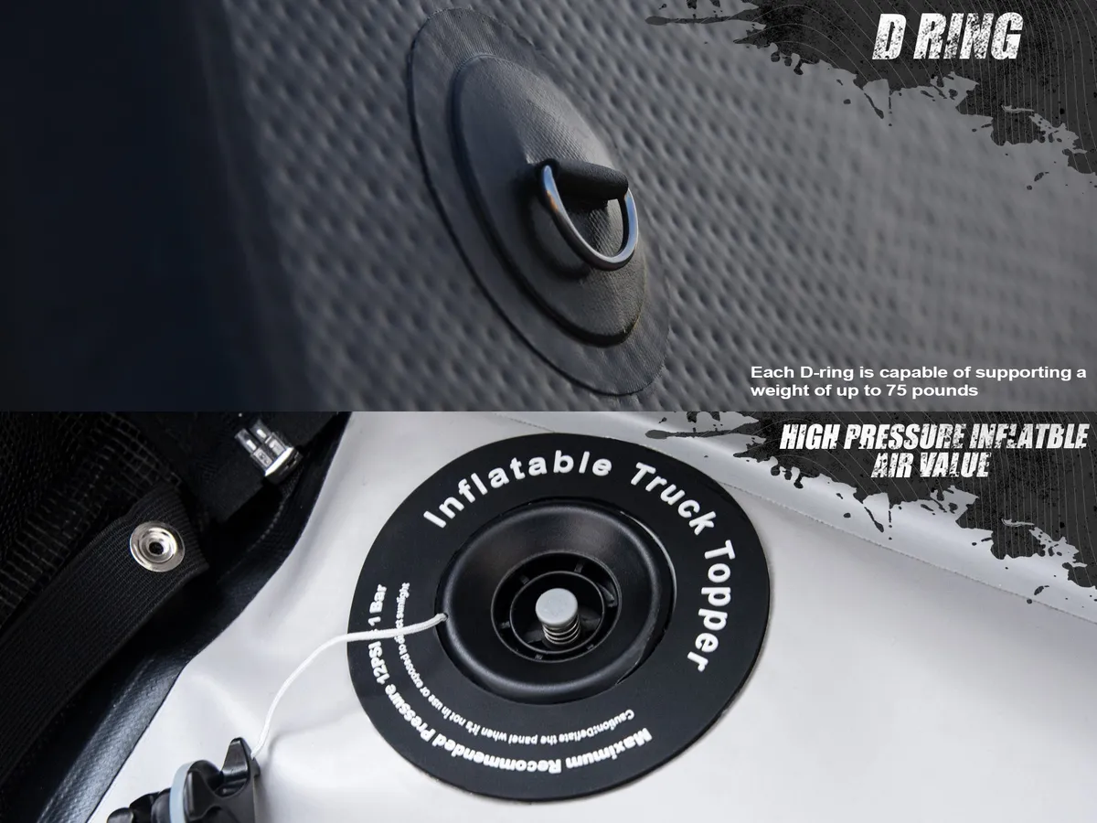 Armordillo 8724415 Armordillo 2020-2025 Jeep Gladiator CoveRex Inflatable Bed Topper - 5' Bed product image