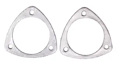 Remflex 31/2in Collector Flange Gaskets 3 Bolt Holes 325/32in Bolt Hole Spacing 2/Set