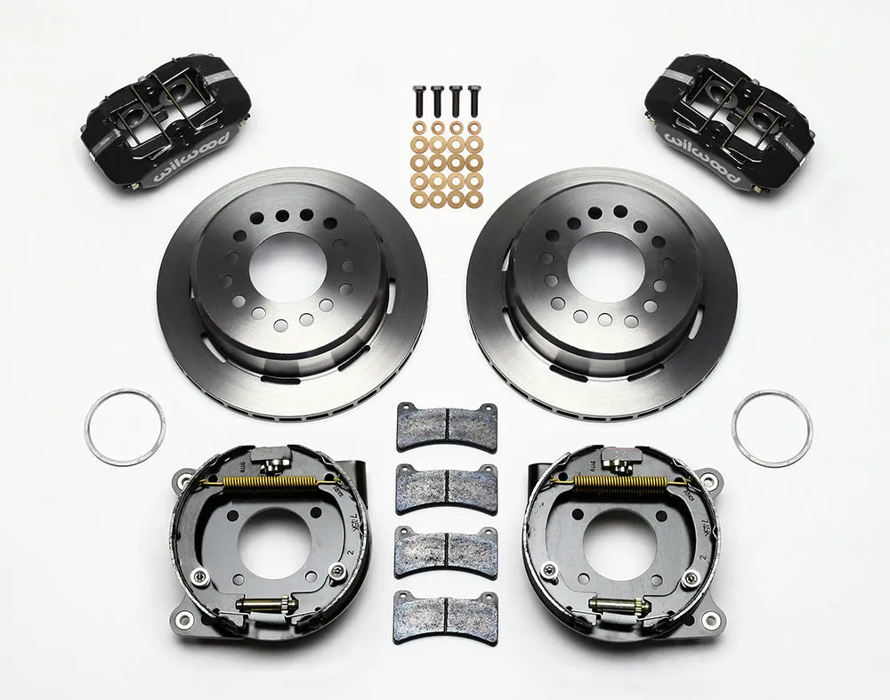 1964 - 1974 Buick, Chevrolet, Oldsmobile, Pontiac Forged Dynapro Low-Profile Rear Parking Brake Kit - 140-11398 product image