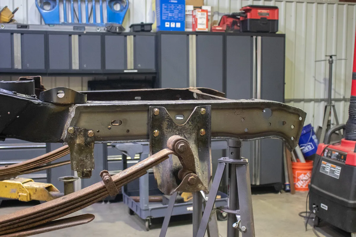 Rust Buster 1973-1991 Chevy k5 Blazer Gmc k5 Jimmy Rear Frame Section Left Side Rb7434l product image