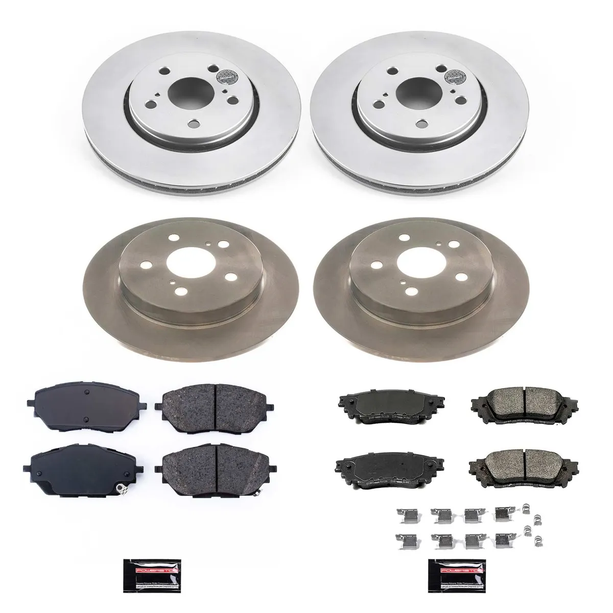 Z17 Direct Replacement Kit: Rotors; Ceramic Pads W/Hardware product image
