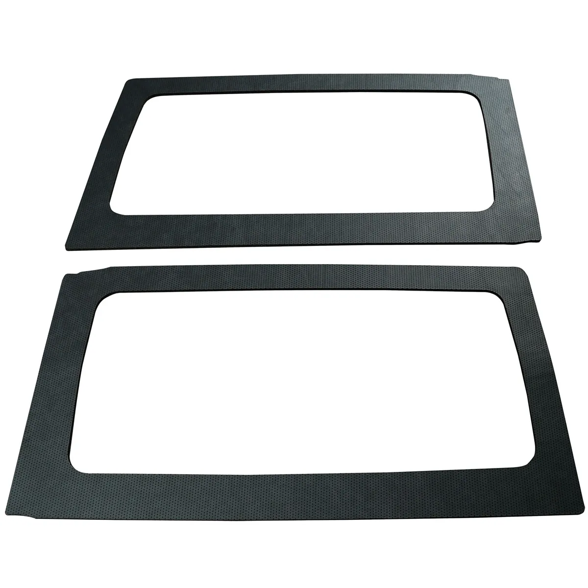 DEI 50165 '11-'18 Wrangler JK 2-Door Black Leather Look Rear Side Window Only 050165 product image